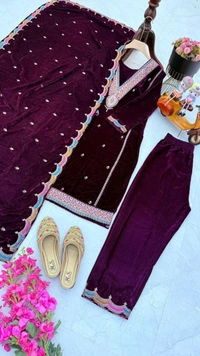 LUNCHING PRIMIUM QUALITY DRESS + PANT + DUTTA COMBO FOR ALL FESTIVAL* ✨ - XL