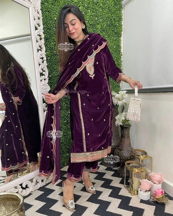 LUNCHING PRIMIUM QUALITY DRESS + PANT + DUTTA COMBO FOR ALL FESTIVAL* ✨ - XL