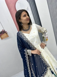 Launching Trending Peacock Design Gown 👗💌* - XXL