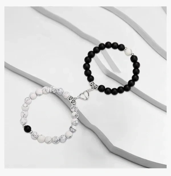 Cute Couple Bracelet - Black