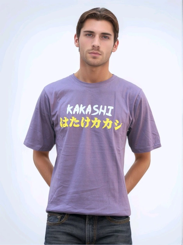 Kakashi Boys & Girls T Shirt Premium Pure Cotton - L
