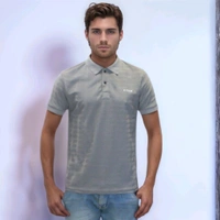 A-Team Down Shoulder Collar V Neck Hanley T-shirt  - M