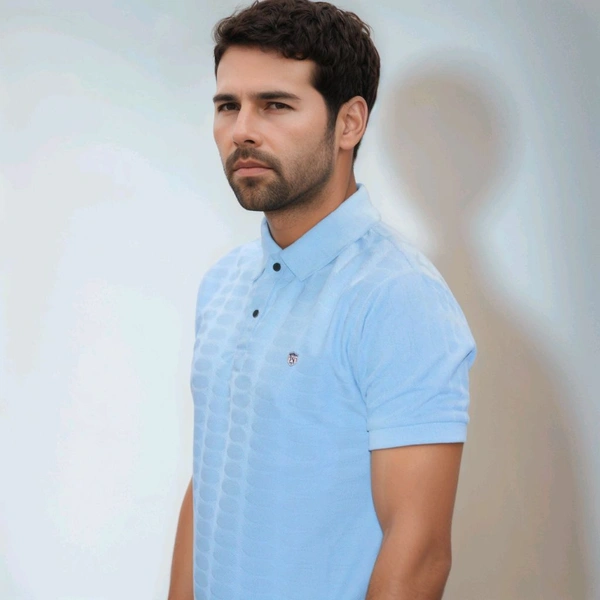 A-Team Hanley Collar Neck Premium Quality T-Shirt  - M