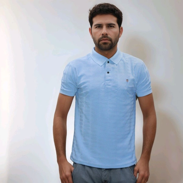 A-Team Hanley Collar Neck Premium Quality T-Shirt  - M