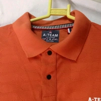 A-Team Red Collar V Neck T-Shirt - M