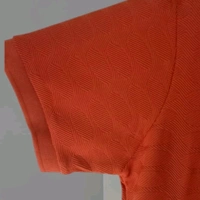 A-Team Red Collar V Neck T-Shirt - M
