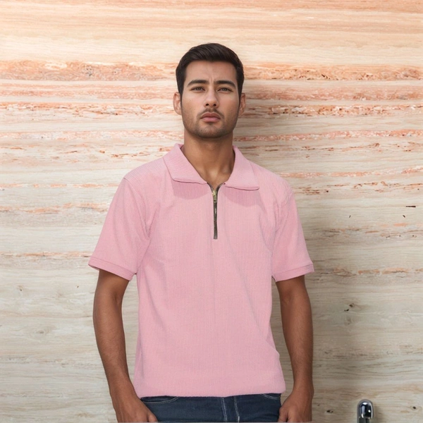 Stylish Summer T Shirt For Men Heavy GSM - L, Full Sleeve