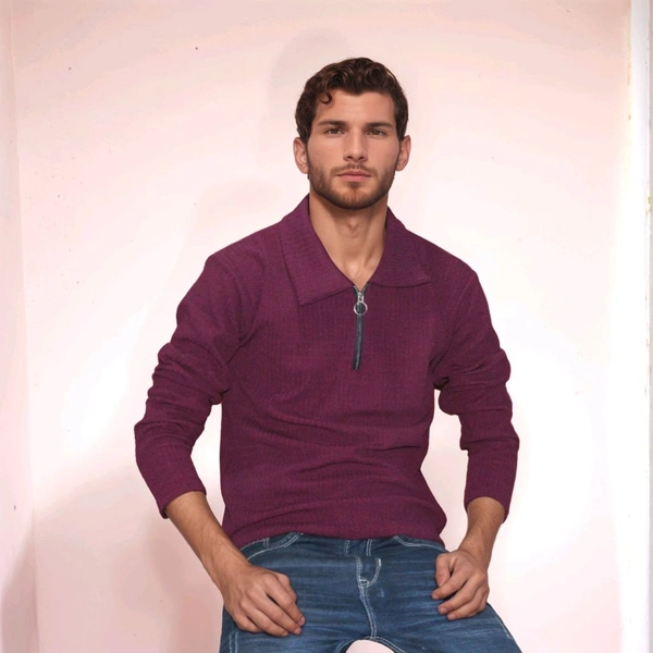 Men Heavy GSM Regular Fit T Shirt 👕🎽 - M, Half Sleeve