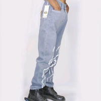 ZARA Blue Straight Leg Jeans 👖 Denim Pants For Men - 28