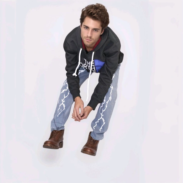 ZARA Blue Straight Leg Jeans 👖 Denim Pants For Men - 28