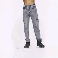 ZARA Blue Straight Leg Jeans 👖 Denim Pants For Men - 34