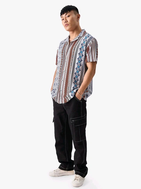 *🤩 PREMIUM LOOKING MEN'S COTTAN PRINTED STYLISH DESIGNED SHIRT* 🤑 - XXL