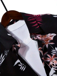 *🤩 SPECIAL SUMMER 🏝️ MEN'S DIGITAL PRINTED BEACH AND NIGHT WEAR* Shirt+Short 💘 - M