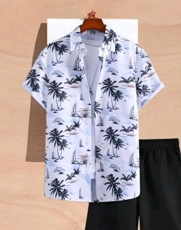 *🤩 SPECIAL SUMMER 🏝️ MEN'S BEACH AND NIGHT COMFORT WEAR*  Shirt - XXL