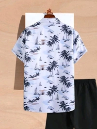 *🤩 SPECIAL SUMMER 🏝️ MEN'S BEACH AND NIGHT COMFORT WEAR*  Shirt - XXL