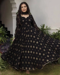 Black Beauty Gown - Black, L
