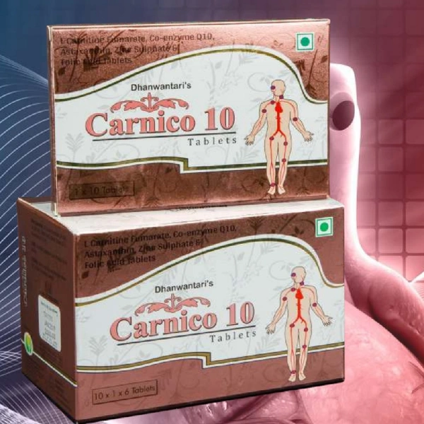 Dhanwantari Distributors Pvt Ltd Carnico 10 (60 Tablet)