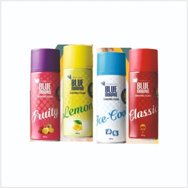 Dhanwantari Distributors Pvt Ltd Blue Morpho Shaving Foam 
