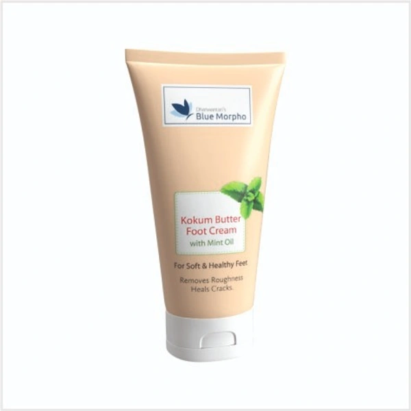 Dhanwantari Distributors Pvt Ltd Blue Morpho Kokum Butter Foot Cream