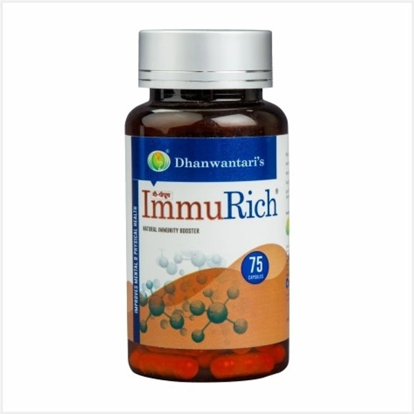 Dhanwantari Distributors Pvt Ltd Immurich Capsule (120 Capsules)