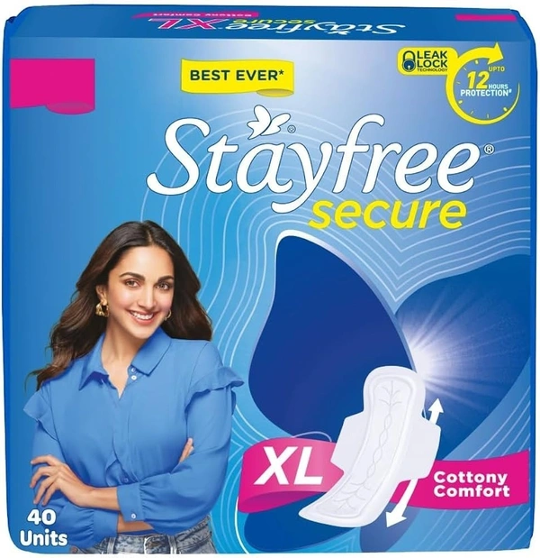 Stayfree Secure Xl Pads (40 Pic)