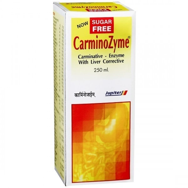 Carminozyme Syrup (250 Ml)