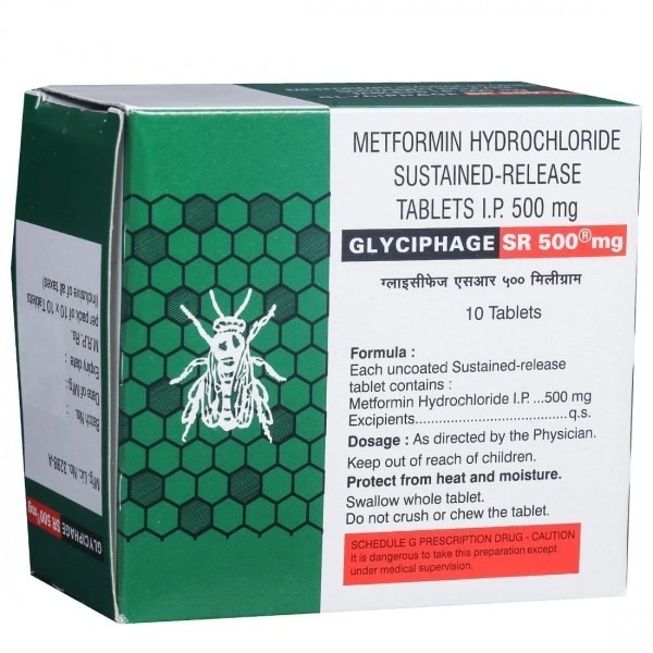 Glyciphage Sr 500Mgtab (10 Tab)