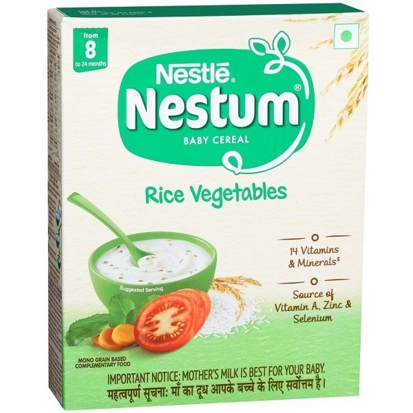 Nestum 8 Rice Vegetablesdal (2) 8 to 24 Months Powder Refill 300Gm