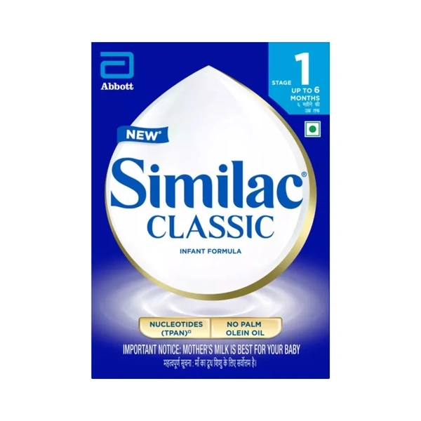 Similac Classic Infant Formula-Stage 1 400gm Refill (upto 6 months)