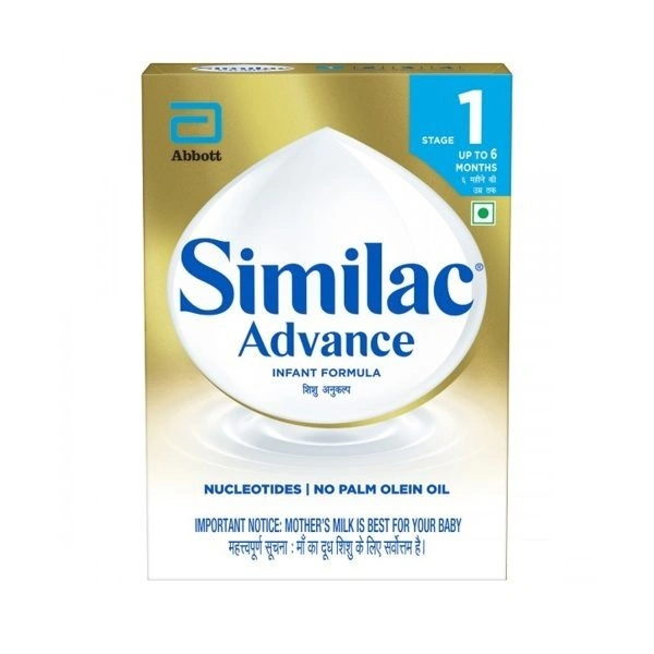 Similac Advance Infant Formula Stage 1 Up to 6 Months 400 gm Refill