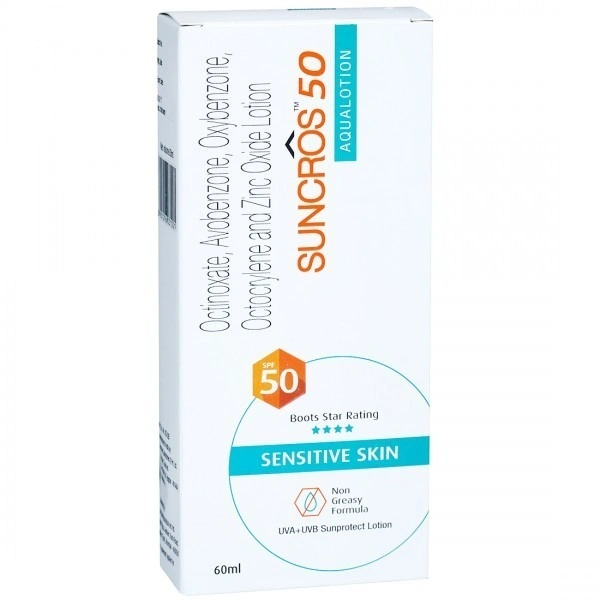 Suncros 50 Aqua Lotion (60 Ml)
