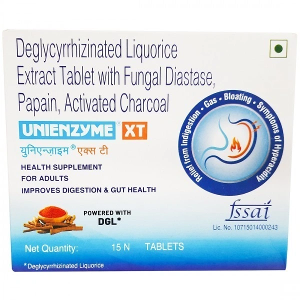 Unienzyme Xt Tab (15 Tab)