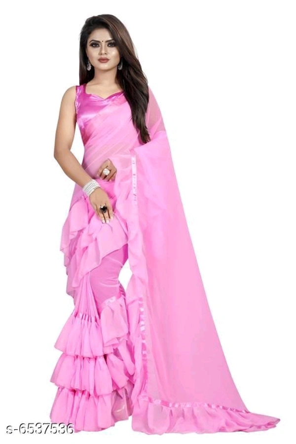 Evergreen Beautiful Saree - free size, pink