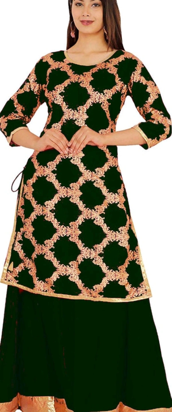 Women Fabulous Kurtis - Green, XL