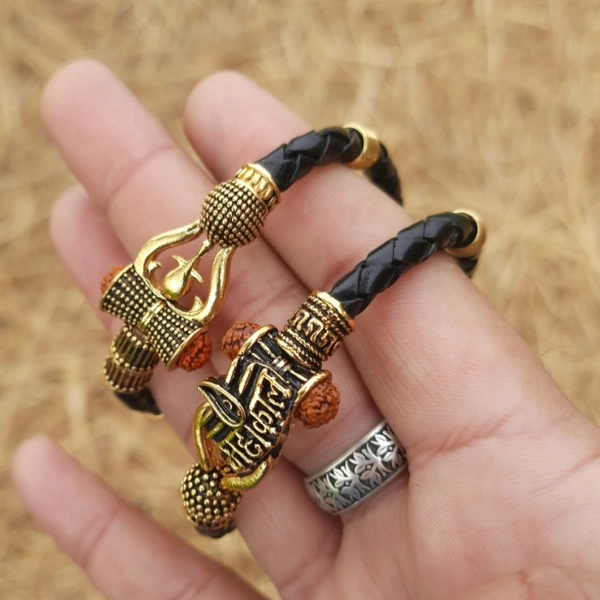 Leather Bracelets Set Of 2 - standard size