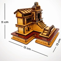 New Badrinath Temple - 13x12x11 (LxWxH) in cm.