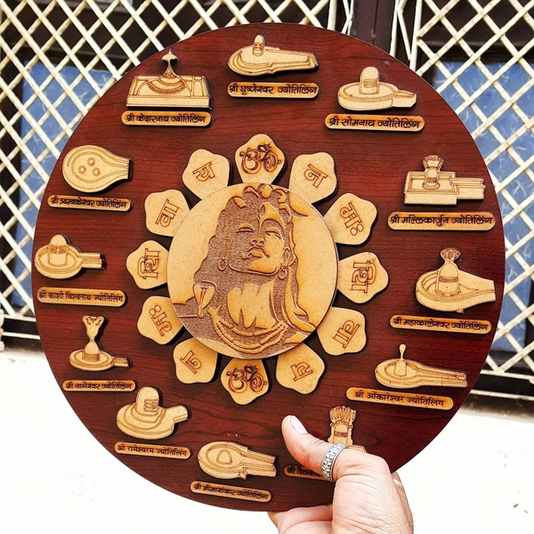 New 12 Jyotirling Frame