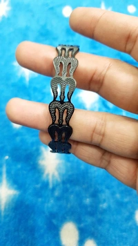 Trishul Black Bracelet