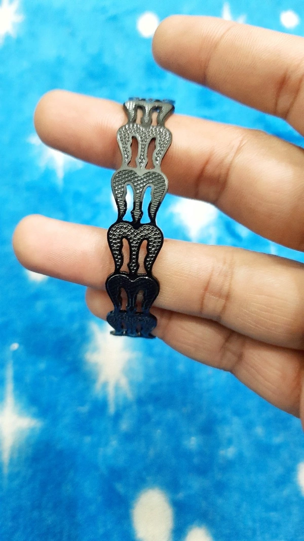 Trishul Black Bracelet