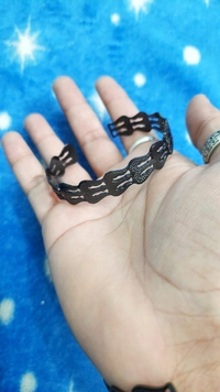 Trishul Black Bracelet