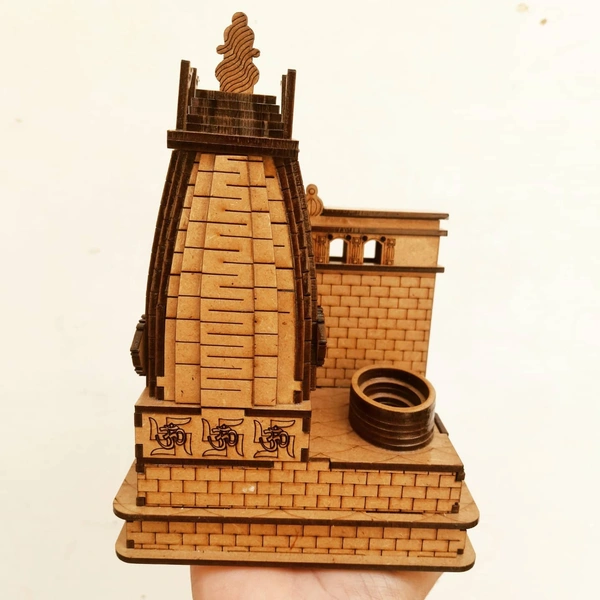 Khatu Baba Temple - 5.6x6.6x7.6 (LxWxH) in inches.