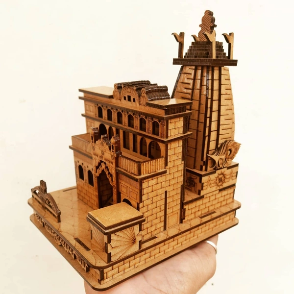 Khatu Baba Temple - 5.6x6.6x7.6 (LxWxH) in inches.