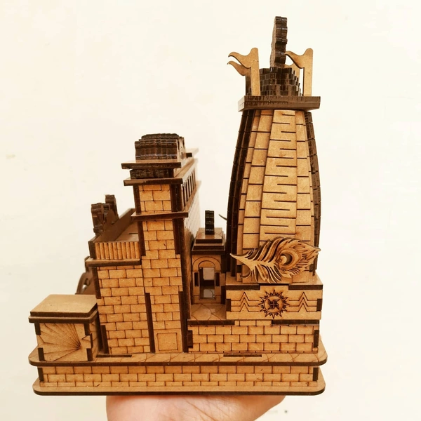 Khatu Baba Temple - 5.6x6.6x7.6 (LxWxH) in inches.
