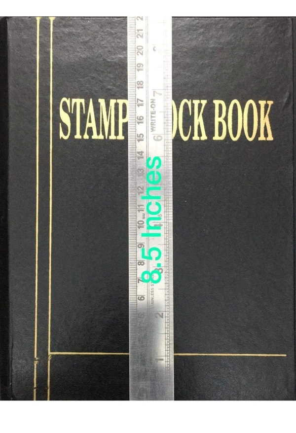 PRIZM Butter Paper Stamp Stock Book, Multicolour