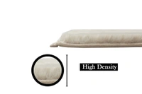 LUXE HOME INTERNATIONAL Rabbit Fur Super Soft Non Slip Mat for Bathroom, Bedroom - 60x90 cm, Beige