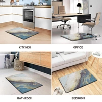 LUXE HOME INTERNATIONAL Anti-Fatigue Kitchen Mat Non-Slip Cushioned Comfort Mat - Geometric Pattern Standing Desk Mat - Waterproof and Easy to Clean for Home and Office - 51x99 cm, Texture