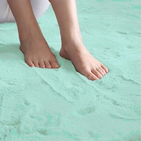 LUXE HOME INTERNATIONAL Rabbit Fur Super Soft Non Slip Floor Carpets for Bedroom, Livingroom - 3x5 Ft, Lime