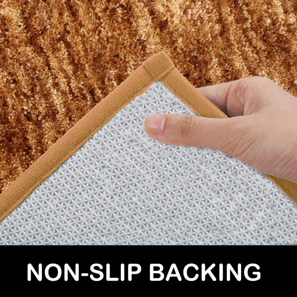 LUXE HOME INTERNATIONAL Bath Mat super Soft Non Slip Mat for Bathroom, Bedroom, Living Room - 40x60 cm, Antic