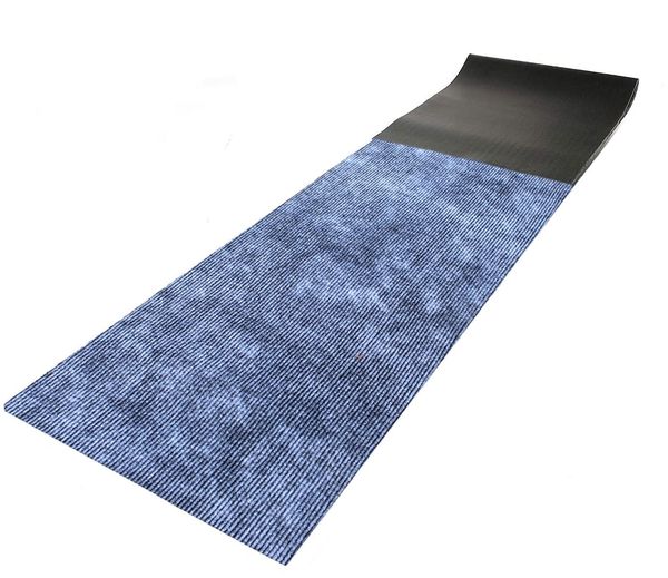 LUXE HOME INTERNATIONAL Luxe Home Arizona Soft Anti-Skid Washable Runner for Kitchen, Bedroom, Living-Room, Prayer Room, Office, Hotels, Halls ( Grey_2x19 Feet, Piece of 1 ) - Grey