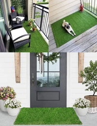 Luxe Home International Luxe Home Artificial Grass Runner ( Size - 2.5x10 Ft, Color - Green, Pack of 1 ) - 2.5x10, Green